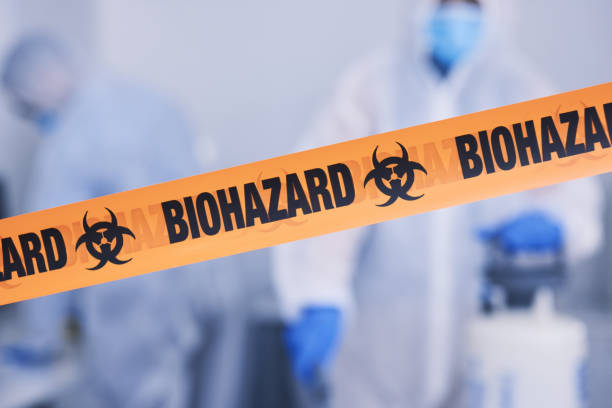 Professional Crime Scene Cleanup technician working in Issue, MD
